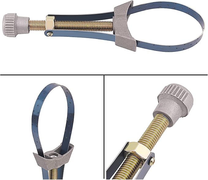 Road Passion 1PC Car Auto Motorcycle Oil Filter Tool Strap Wrench Diameter - Image 8