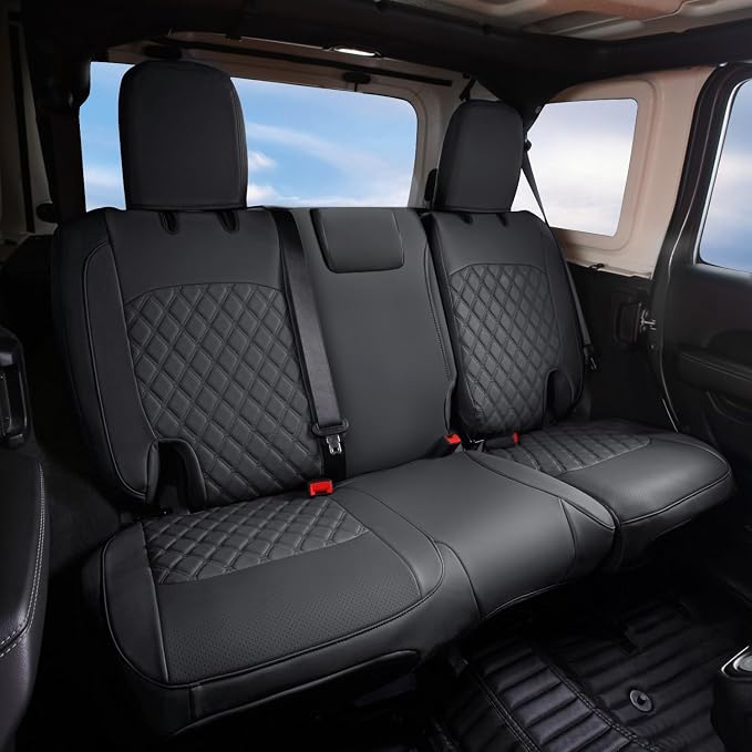 GIANT PANDA Customized Rear Car Seat Covers by GIANTPANDA