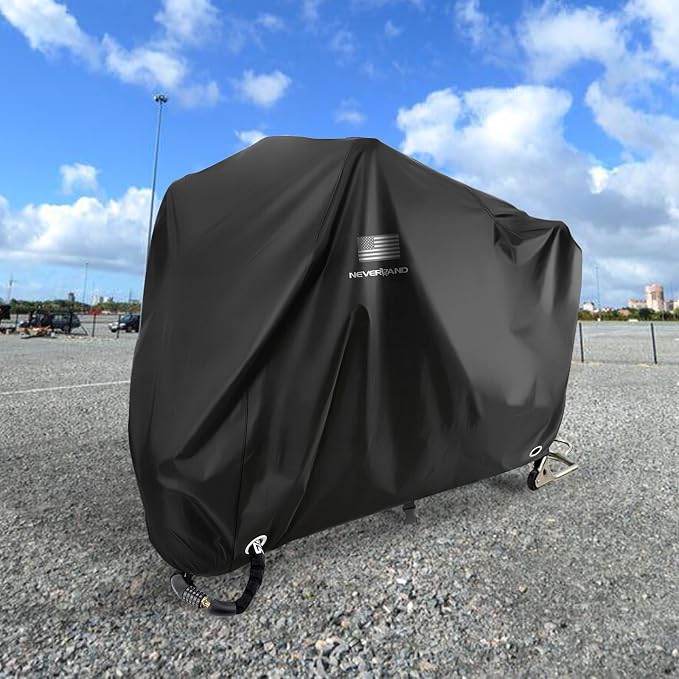 NEVERLAND Motorcycle Cover Waterproof Outdoor - Image 7