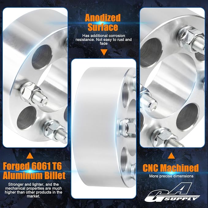GAsupply 2” 4x4 Wheel Spacers Fits - Image 3