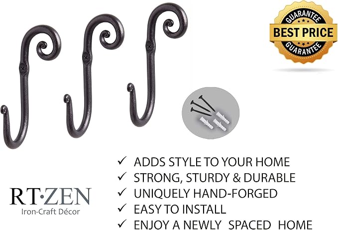 RTZEN Wall Mount Hook Set - Image 6