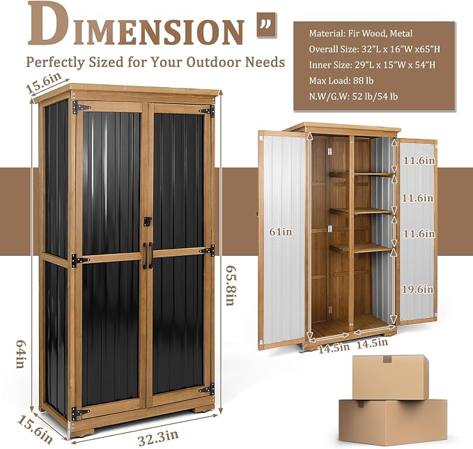 Outdoor Storage Cabinet Waterproof - Image 2