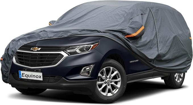 Premium Car Cover Custom Fit Chevrolet Chevy Equinox, 16 Layers Heavy Duty Car by GUNHYI
