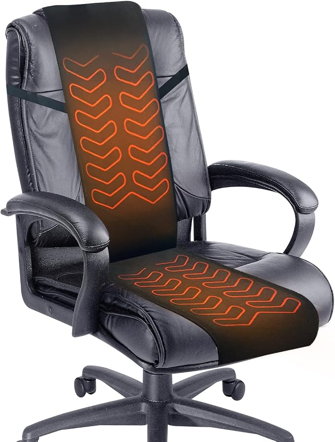 Foldable & Washable Fabric Heated Seat Cushion by MAXCOM