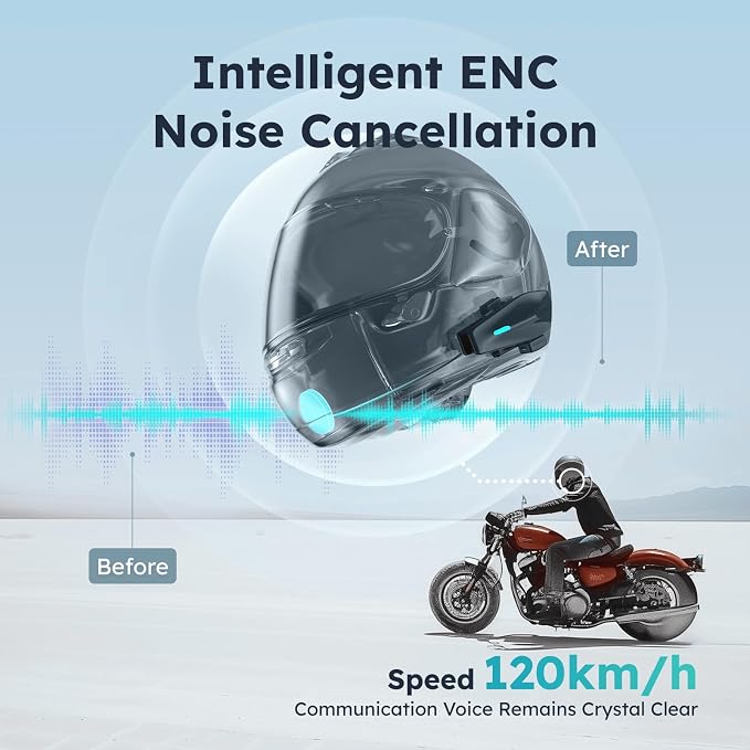 S1 Motorcycle Bluetooth Headset - Image 8