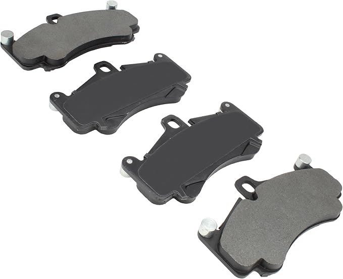 Premium Semi-Metallic Front Brake Pads Compatible - Image 2