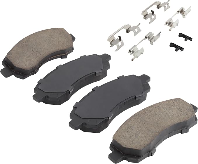 Premium Ceramic Front Brake Pads Compatible - Image 2