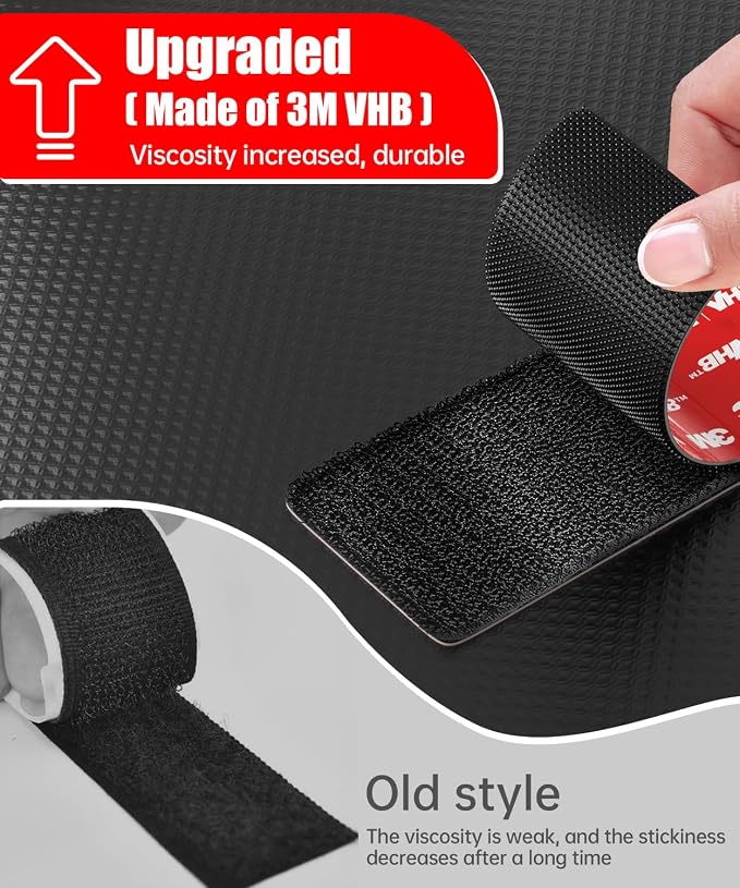 4 inch Large Wide Hook and Loop Strips - Image 5