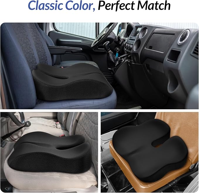 ZIKEE Gel Seat Cushion for Office Chair and Car Seat - Image 7