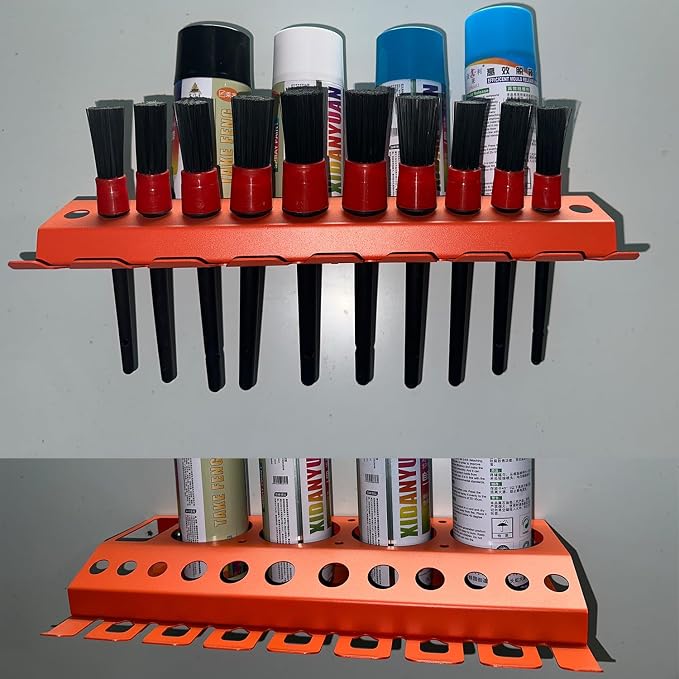 Bottle Storage Rack, Detailing Brush Organizer, Spray Bottle Storage Rack - Image 2