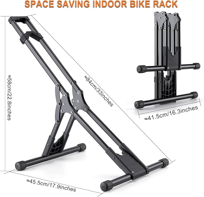 Bike Floor Stand Rack- Indoor Bike Stand - Image 5