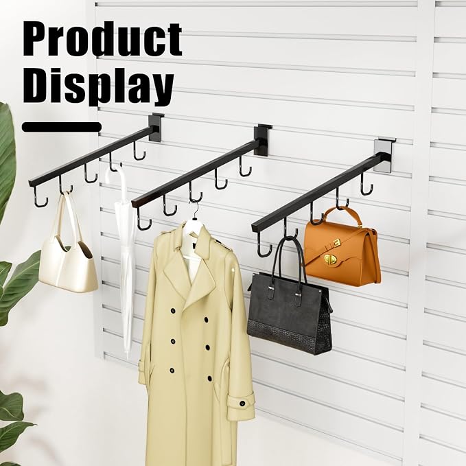 10-Pack 17-Inch Slatwall Waterfall Display Hooks - Image 6