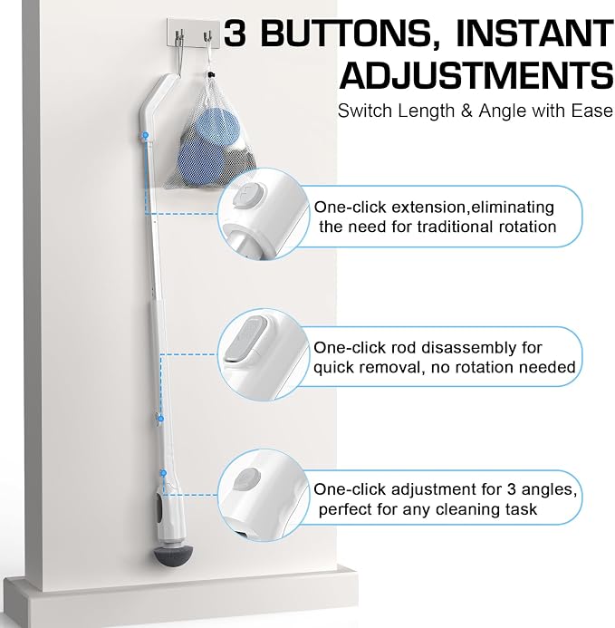 Shower Scrubber, Electric Spin Scrubber - Image 5