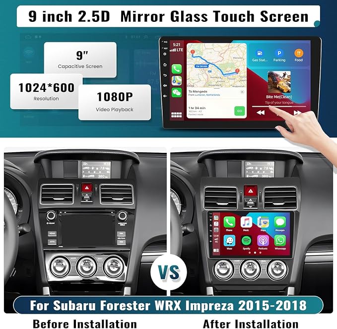 UNITOPSCI 2G+64G Android 13 Car Stereo Radio - Image 2