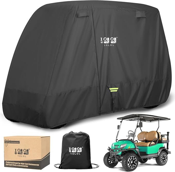 10L0L Heavy Duty Golf Cart Cover by 10L0L
