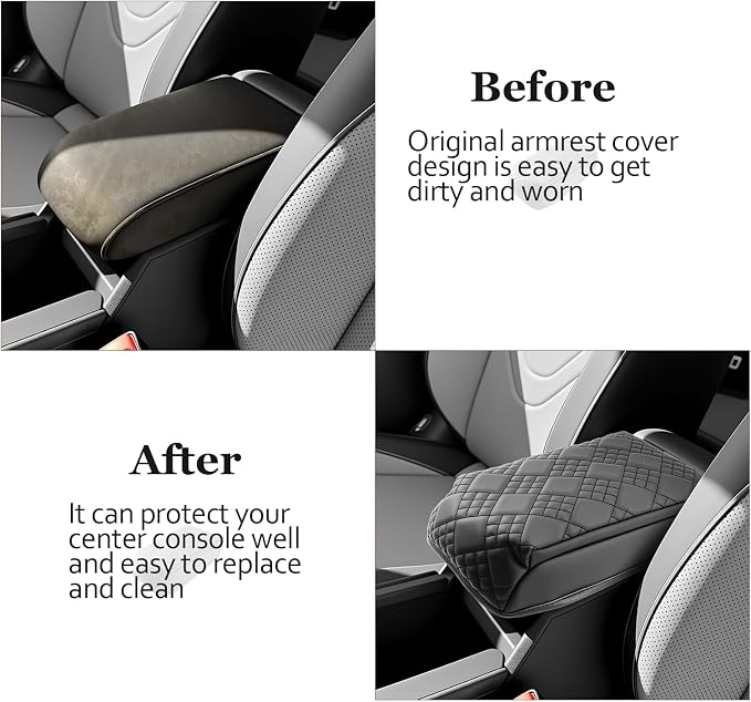 SKTU for 2025 VW Tiguan Center Console Cover for 2025+ Volkswagen Tiguan - Image 5
