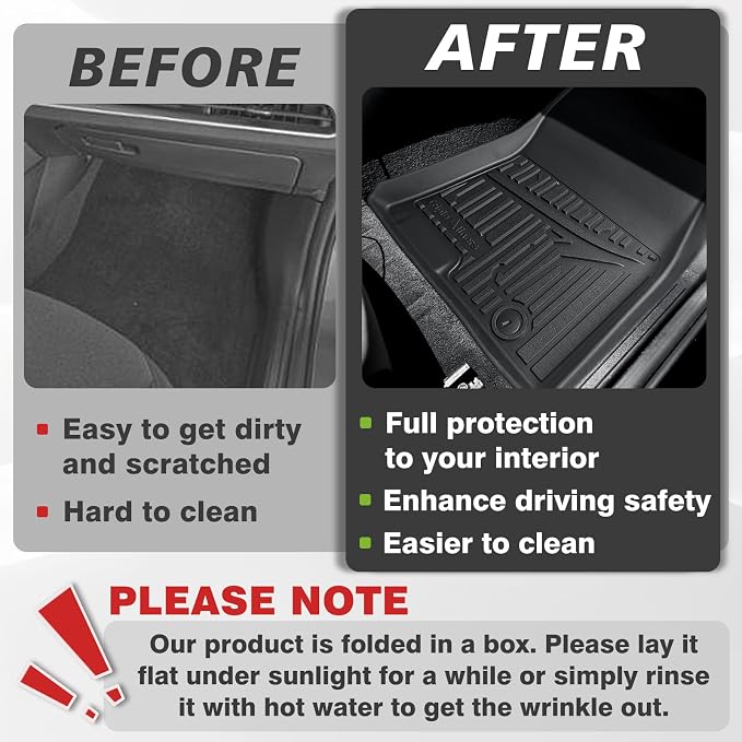 TripleAliners All Weather Floor Mats Compatible - Image 9