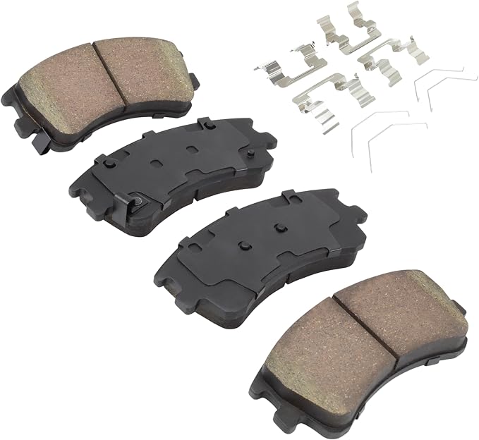 Premium Ceramic Front Brake Pads Compatible - Image 2