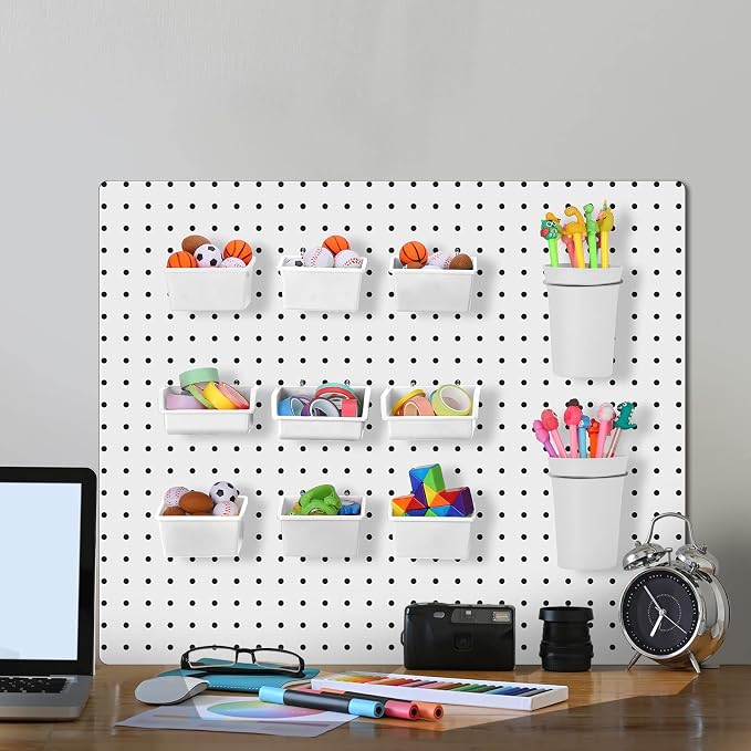 Yookeer 20 Pcs Pegboard Bins and Cups - Image 5