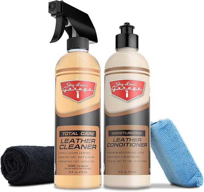 Jay Leno's Garage Leather Treatment Kit by JayLenosGarage