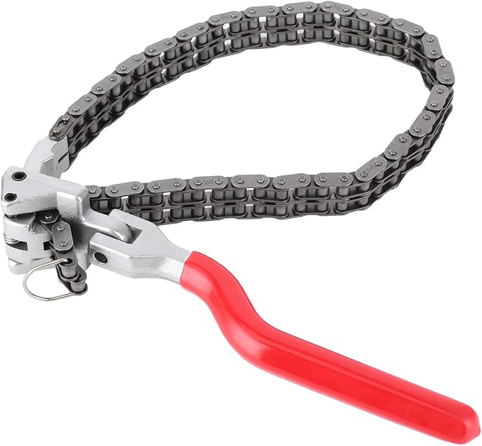 Oil Filter Wrench, Acouto Chain Wrench Spanner 13.8in Long Handle Adjustable - Image 9