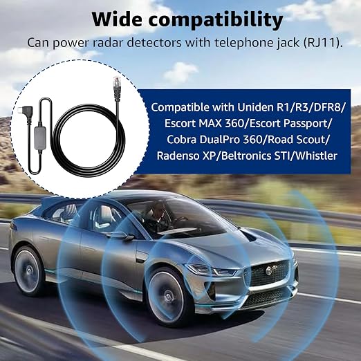 USB-C to RJ11 Plug Cable, Radar Detector Cable - Image 6