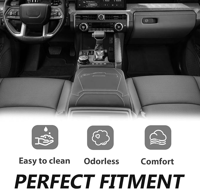 Muslogy Center Console Armrest Cover Compatible - Image 4
