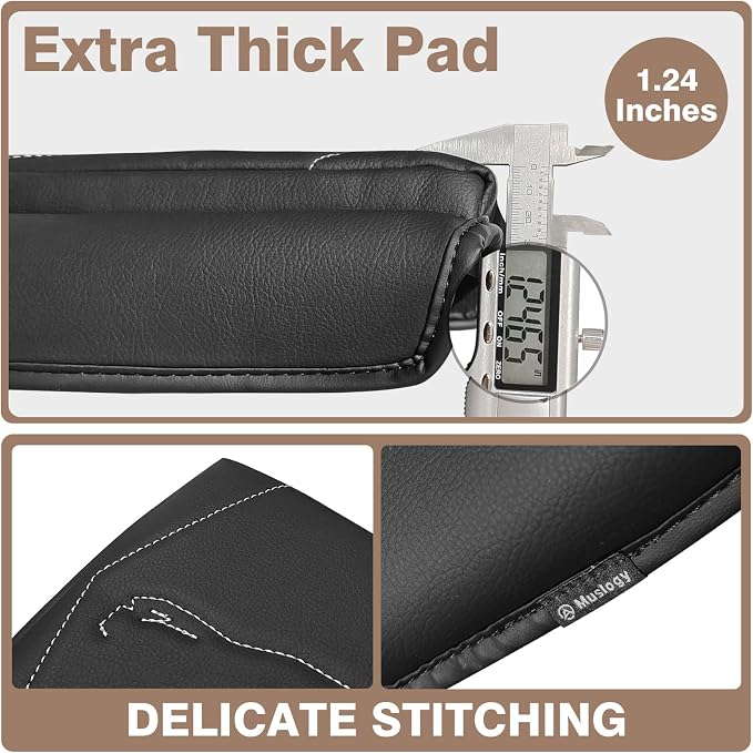 Muslogy Center Console Armrest Cover Compatible - Image 4