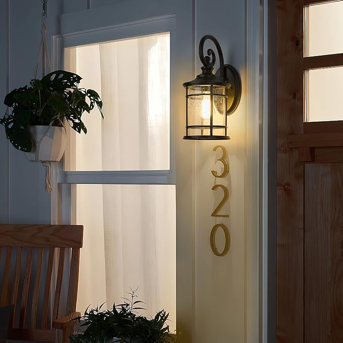 Emliviar Modern Outdoor Wall Lantern - Image 2