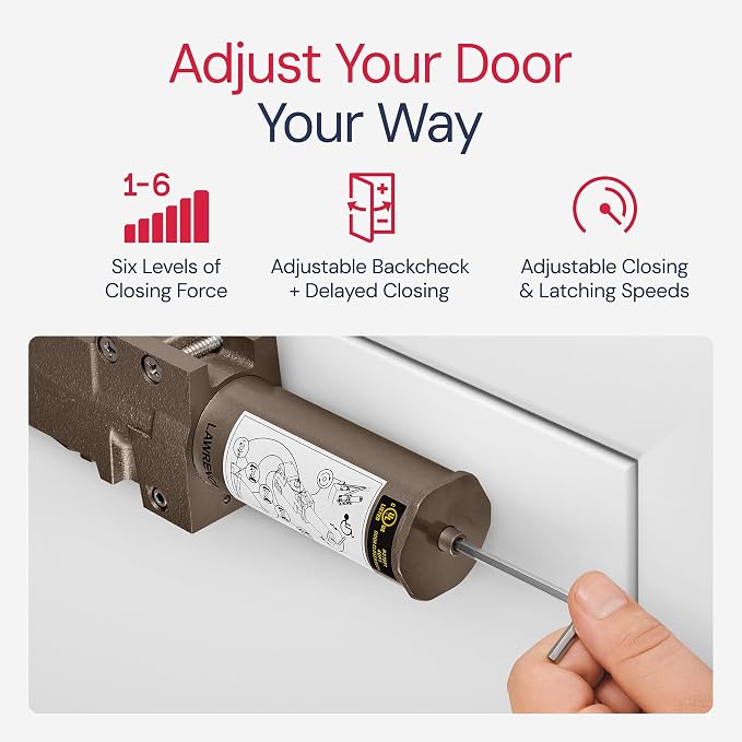 Lawrence Extra Heavy Duty Door Closer Commercial Grade 1 - Image 3