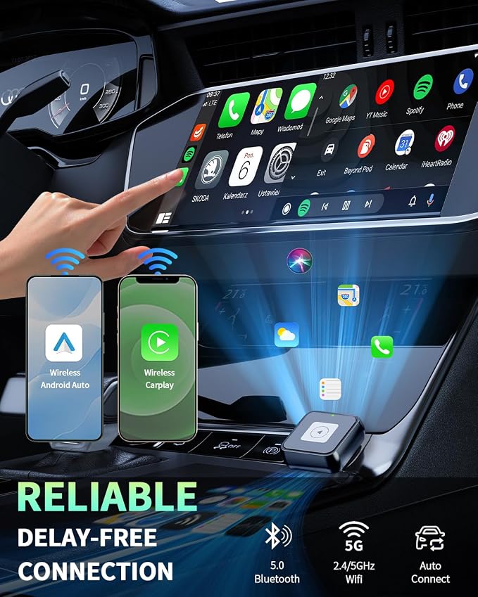 Wireless CarPlay & Android Auto Adapter 1-Inch - Image 3