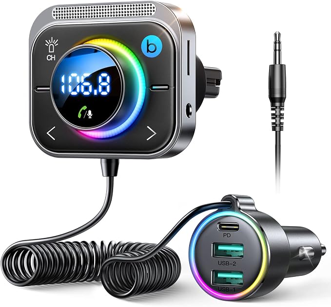 JOYROOM 66W Bluetooth 5.4 Car Adapter Aux by JOYROOM