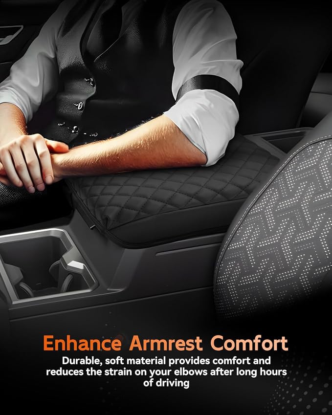 CDEFG for 2024 2025 Toyota Tacoma Center Console Cover Armrest Box Cover for - Image 5