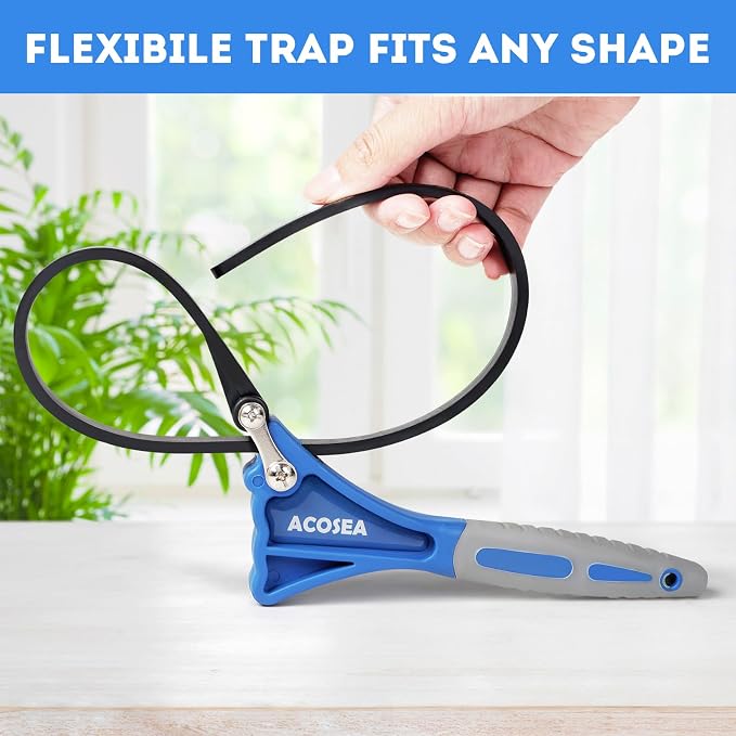 2-Pack Strap Wrench, Adjustable Blet Jar Opener, Water Filter Plumbing Faucet - Image 6