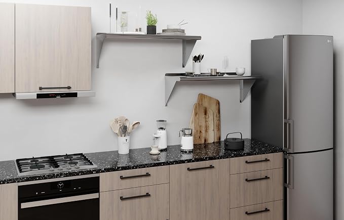 AmGood 36" Long X 14" Deep Stainless Steel Wall Shelf | NSF Certified | - Image 6
