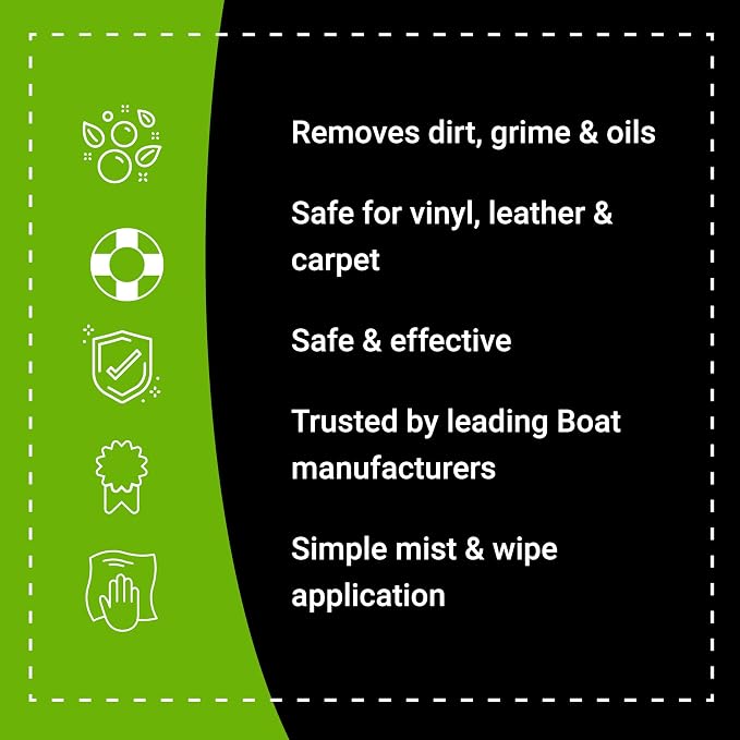 Boat Bling Vinyl Sauce Premium Vinyl and Leather Cleaner, - Image 5