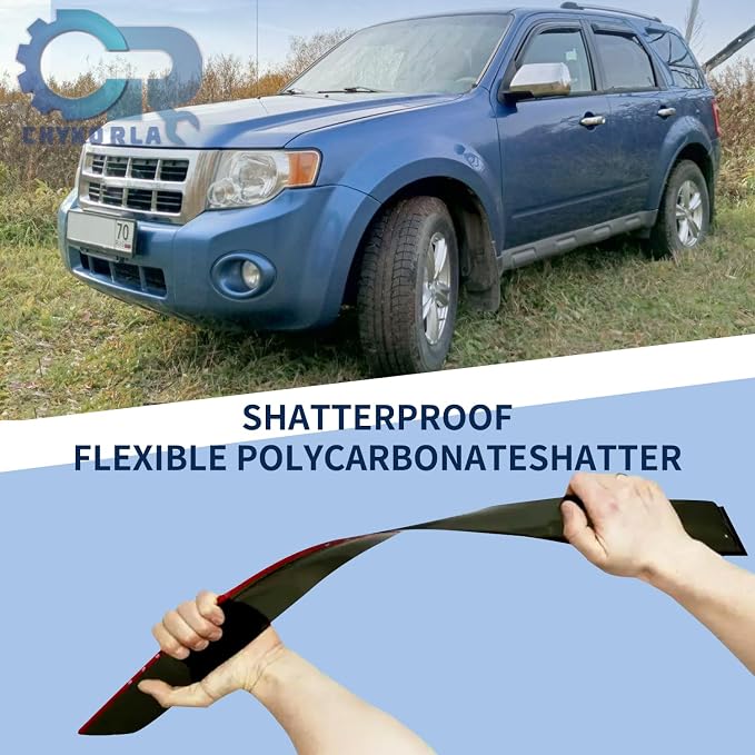 Window Visor Rain Guard Compatible - Image 3
