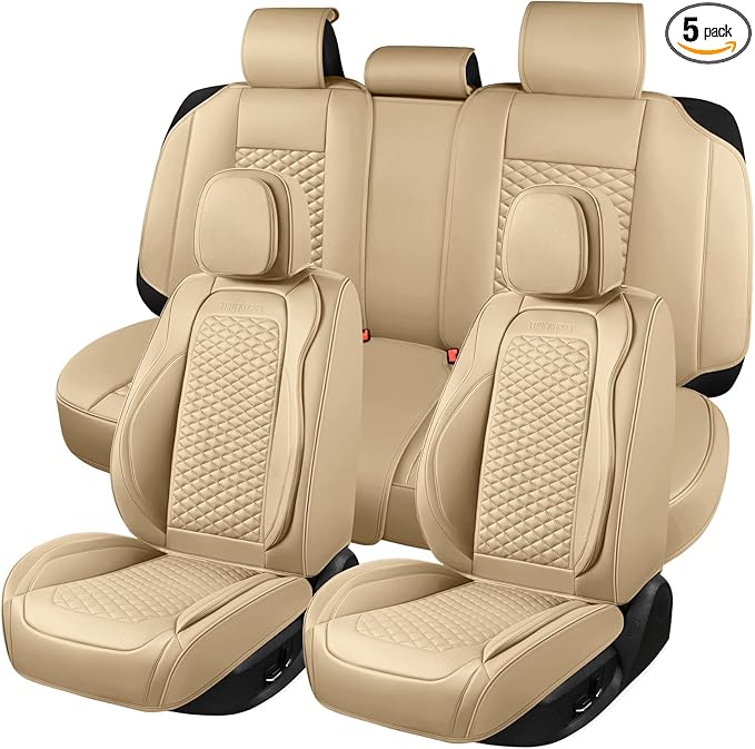 Car Seat Covers Full Set Leather Seat Covers Automotive Seat Covers Universal by truckerset