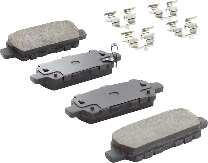 Premium Ceramic Rear Brake Pads Compatible - Image 2