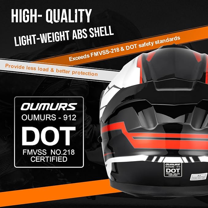 Modular Motorcycle Helmets Full Face Flip up Street Bike Motorcycle Helmet - Image 4