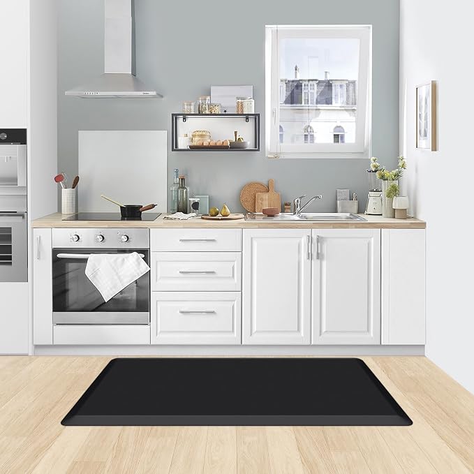 KitchenClouds Kitchen Mat Cushioned Anti Fatigue Rug 22"x54" Waterproof - Image 6
