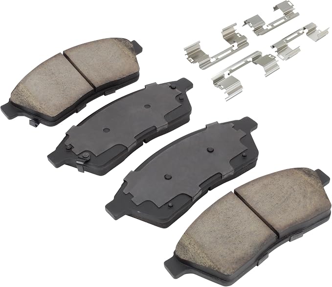Premium Ceramic Front Brake Pads Compatible - Image 2