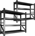 Metal Garage Shelving Heavy Duty, 4-Tier Adjustable Wire Storage Garage Shelves by Koestem