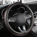 High-Grade Real Cowhide Steering Wheel Cover by PJBTVZ