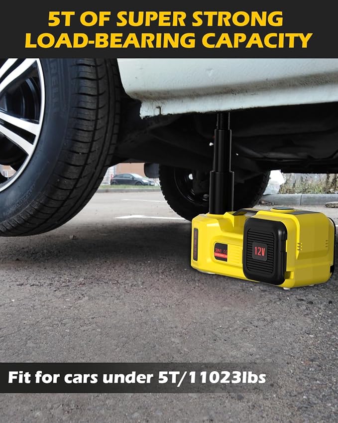 Electric Car Jack, 5 Ton 12V Digital Display Electric Jack - Image 7