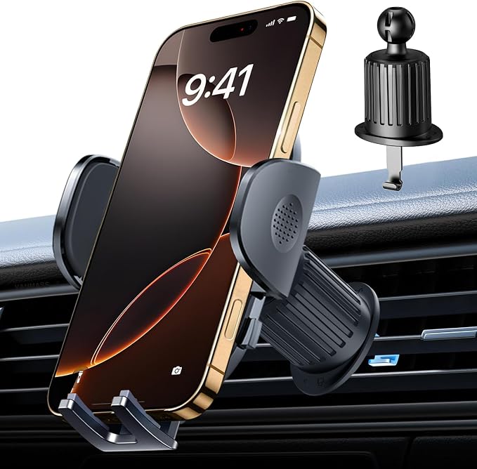 New Upgraded Phone Holders for Your Car Steel-Hook Clip Military-Grade by NO1StrongestCarPhoneMount
