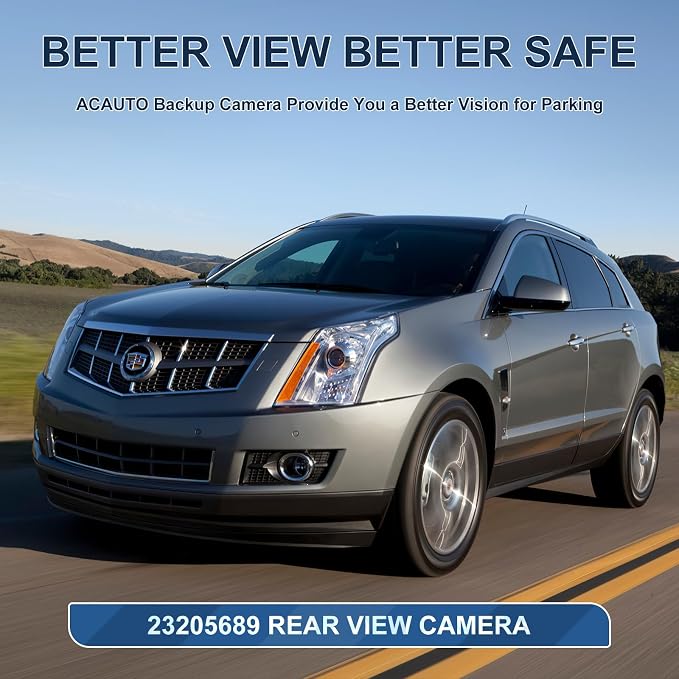 Rear View Backup Camera Fit for Cadillac SRX 2010-2016, Reversing Parking - Image 7