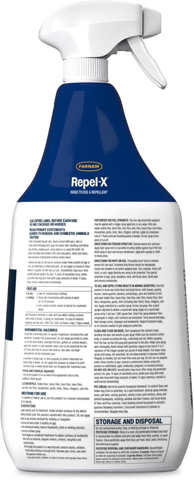 Farnam Repel-X Ready-To-Use Fly Spray, Insecticide And Repellent - Image 11
