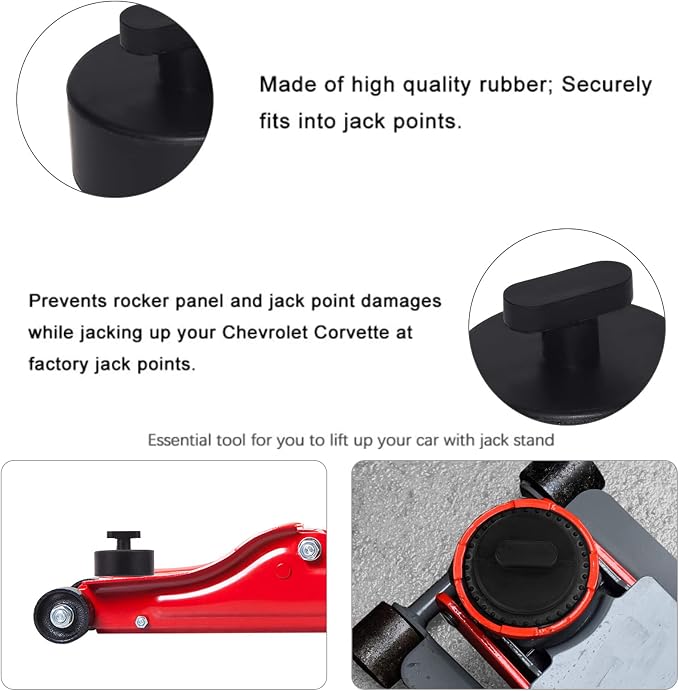 DEDC Jack Pads Compatible with Corvette - Image 5