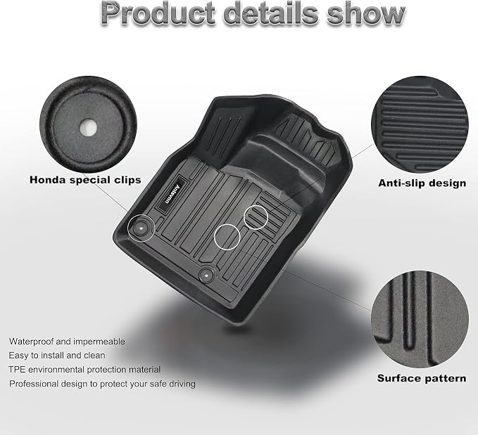 Compatible for 2025 2024 2023 2022 2021 Nissan Rogue Floor Mat Trunk Cargo - Image 3